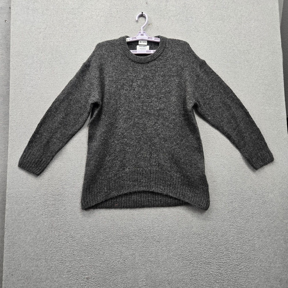 Old Navy Women Sweater S Gray Nylon Polyester All Seasons NWT